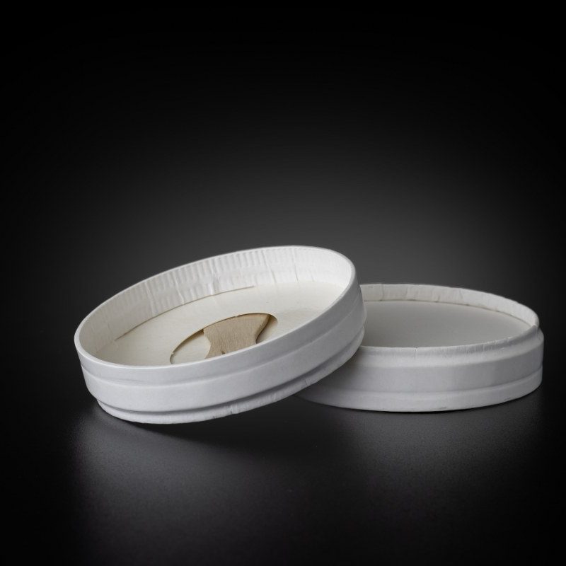71mm Paperboard Lid & Spoon
