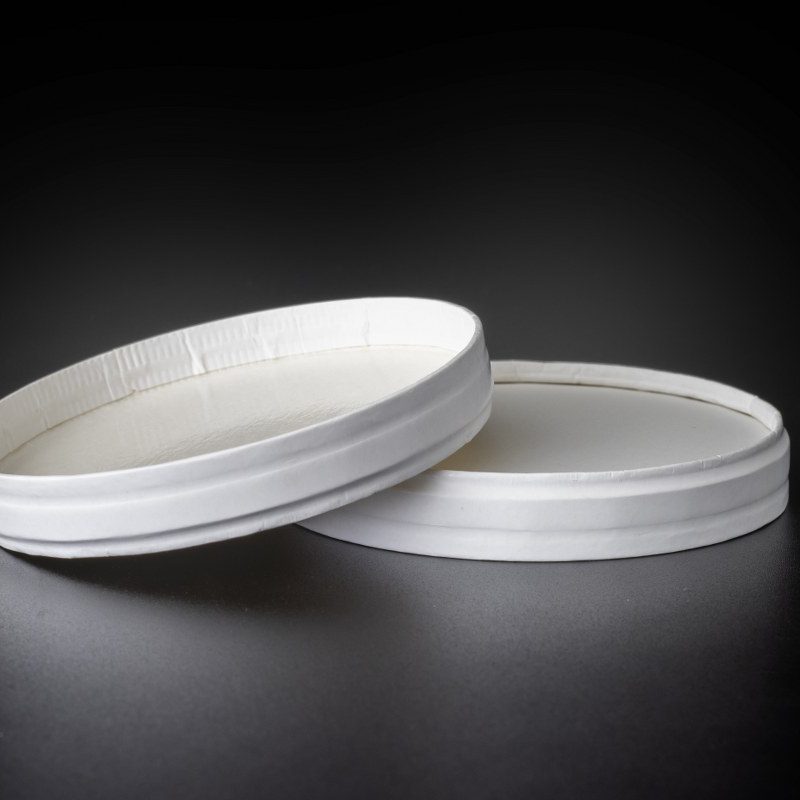 97mm large paperboard lid for 500ml paper cups