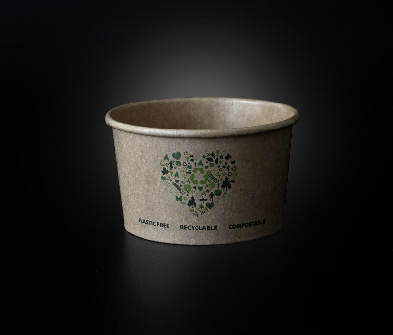 2 Scoop Aqueous Paper Cups